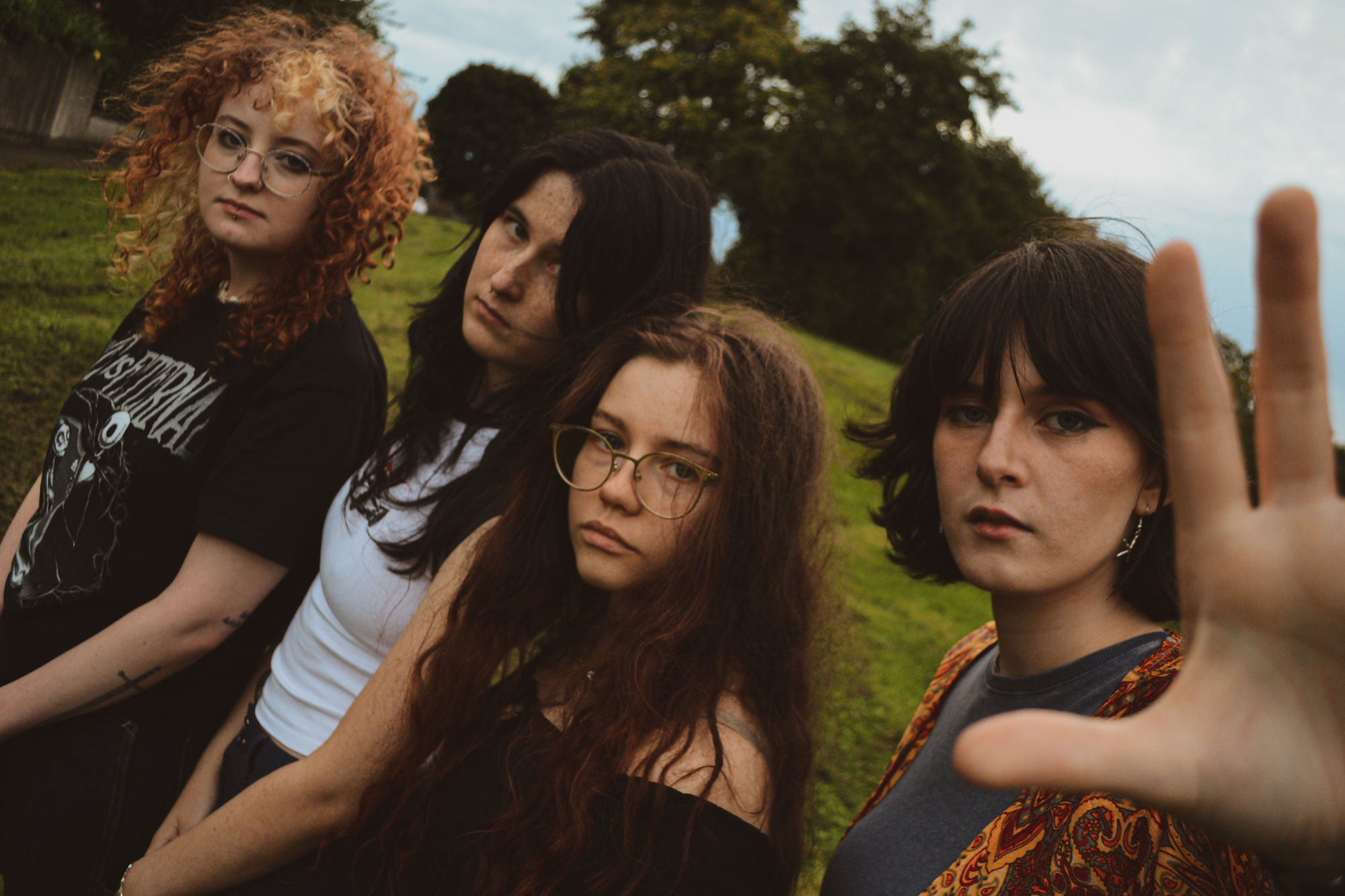 Martina Moon, the Eponymous Frontperson of the Dublin Alt-Rock Band Martina  and the Moons, Discusses the Band’s New Single “Emigrate” and Next Week’s Gaza Crisis Appeal Fundraiser