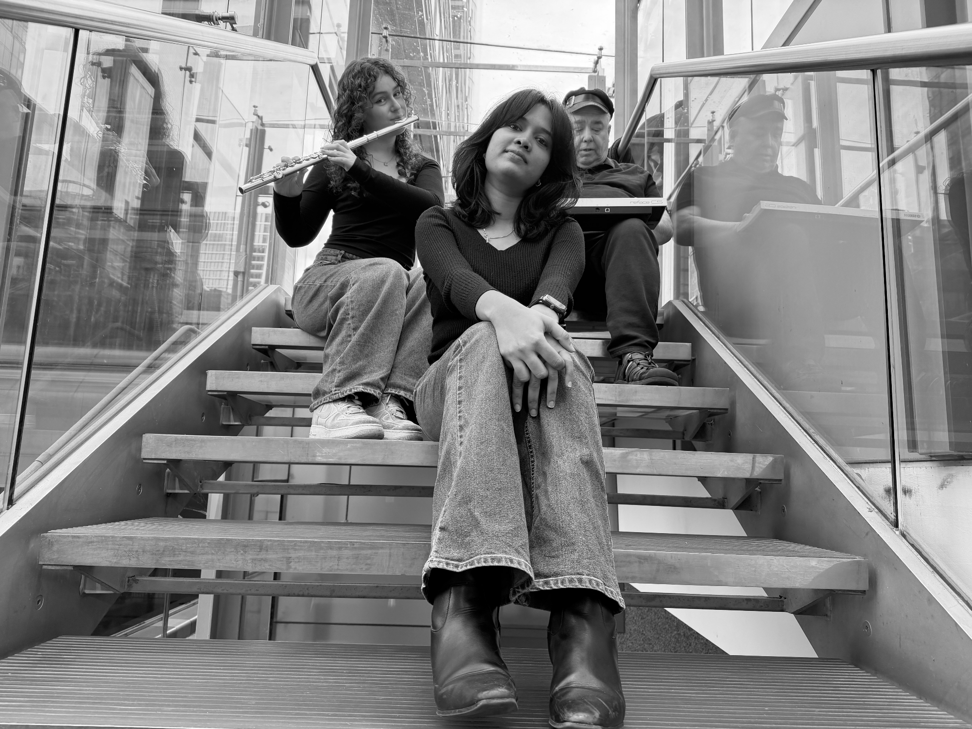 On the Podcast: Neil March and Sherin Sahayaraj of the London-Based Experimental Dream-Pop Project [The] Music of Sound Discuss How Sherin Joined Her Lecturer’s Band After Moving from India, the Project’s Indescribable Sound, and Their Anti-Fascist New Single “Shimmer”